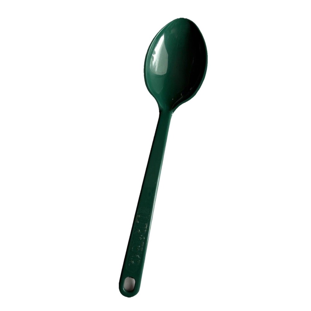 Vintage Ultratemp Robinson Knife Co USA Rare Green‎ Serving Spoon Plastic